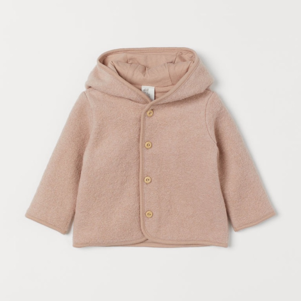 Wool-blend coat